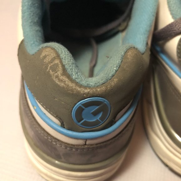 Reebok RBK G Unit G6 G-6 50 cent White Grey Baby Blue RB 409 TYI Size 8.5 - Picture 6 of 13